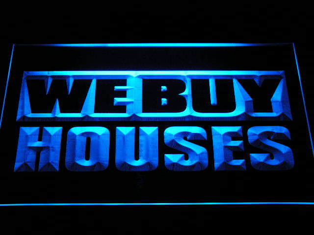 We Buy Houses Agency Shop Neon Light Sign